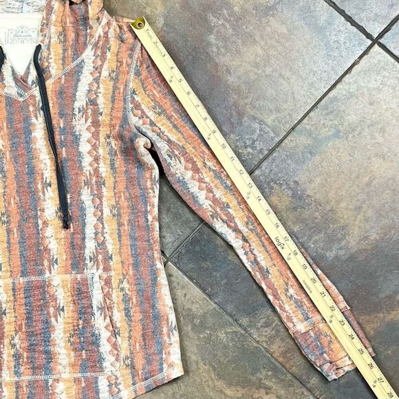 Panhandle Western Aztec Hooded Top Medium - Picture 4 of 9